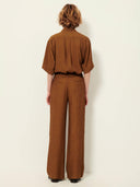 Bruine pantalon tancreto