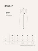 Donkergrijze pantalon bodam