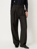 Donkergrijze pantalon bodam