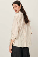 Licht beige blouse san juan