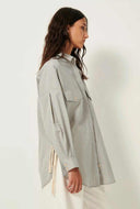 Licht blauwe blouse koyaco