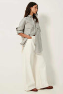 Licht blauwe blouse koyaco