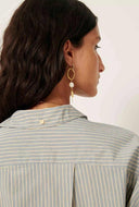 Licht blauwe blouse koyaco