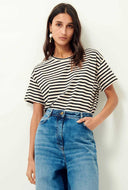 Gestreept t-shirt tooli