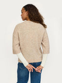 Beige trui srallison ss knit