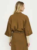 Bruine blouse sryindi