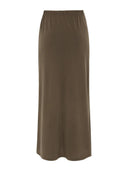 Bruine midi rok srella