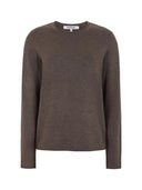 Fijngebreide trui srmarla o-neck knit roll edge
