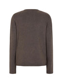 Fijngebreide trui srmarla o-neck knit roll edge