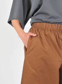 Bruine wide-leg broek srhalen