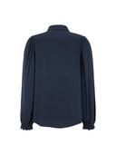 Donker blauwe blouse sranne mayson