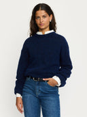 Donker blauwe knit srallison