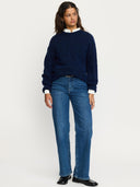 Donker blauwe knit srallison