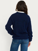 Donker blauwe knit srallison