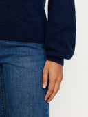Donker blauwe knit srallison
