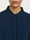 Blouse met kantdetail srebba mayson