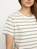 Ecru gestreept t-shirt srhella