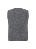 grijs wollen gilet srcamilla