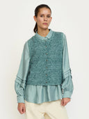 Groene spencer sralliy