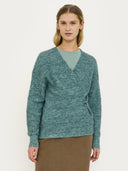 Groene cardigan sralliy