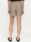 Lichtbruine shorts srebbi