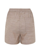 Lichtbruine shorts srebbi