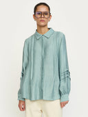 Mintgroene blouse srcelyse
