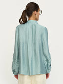 Mintgroene blouse srcelyse