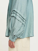 Mintgroene blouse srcelyse