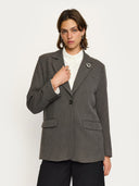 Bruine relaxed blazer srmaha