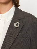 Bruine relaxed blazer srmaha