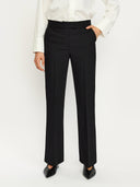 Zwarte flared pantalon sresther