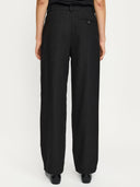 Zwarte pantalon met krijtstreep sryvonne