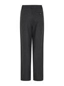 Zwarte pantalon met krijtstreep sryvonne
