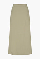 Groene maxi-rok monday2