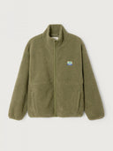 Groene teddy jas hoktown