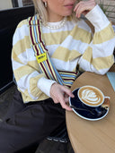 Oversized gestreepte longsleeve