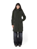 Waterafstotende parka jas met capuchon