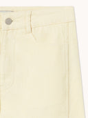 Crème corduroy broek berta