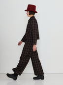 Geruite broek