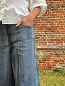 Blauwe ombre jeans hedda