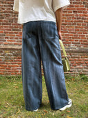 Blauwe ombre jeans hedda