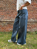 Blauwe ombre broek hedda