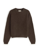 Bruine gebreide trui carmen