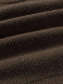 Bruine gebreide trui carmen