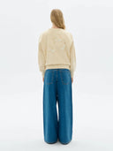 Ecru sweatshirt bird jodie