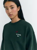 Groen sweatshirt jodie