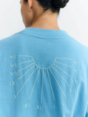 Blauw t-shirt omnia sol lena