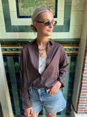 Blouse wood hemp gia