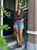 Blouse wood hemp gia